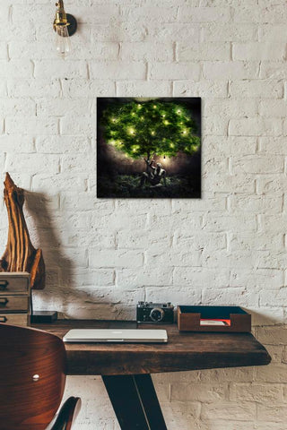 Image of 'Dear Darkness' by Mario Sanchez Nevado, Canvas Wall Art,12x12