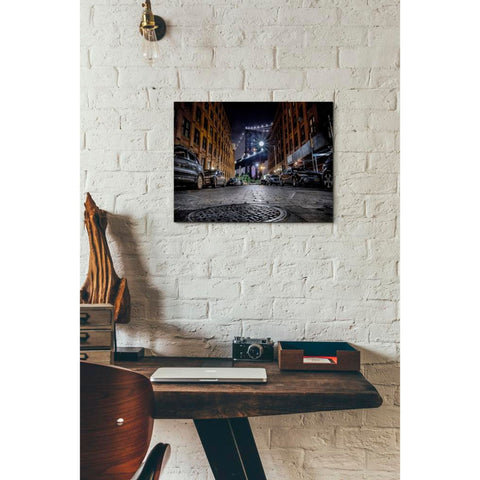 Image of 'DUMBO, New York City' by Nicklas Gustafsson, Canvas Wall,12x16