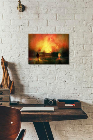 Image of 'Roads' by Mario Sanchez Nevado, Canvas Wall Art,12x16