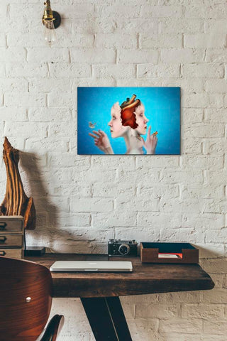 Image of 'Turning Point' by Mario Sanchez Nevado, Canvas Wall Art,12x18