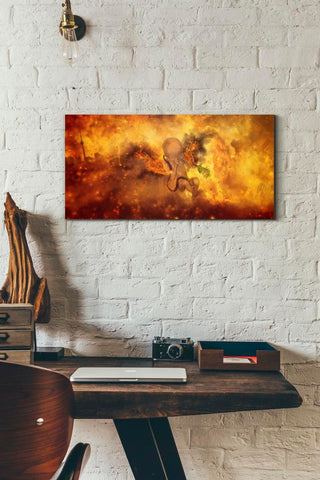 Image of 'Phoenix Newborn' by Mario Sanchez Nevado, Canvas Wall Art,12x24