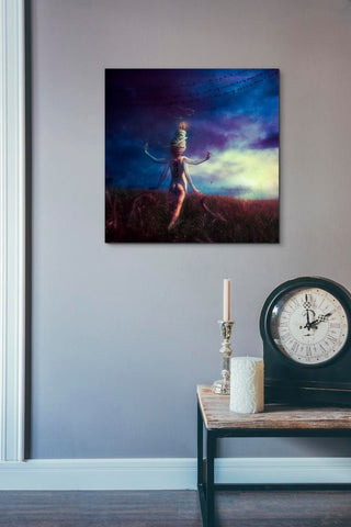 Image of 'Scarecrow' by Mario Sanchez Nevado, Canvas Wall Art,18x18