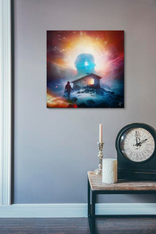 Image of 'Invisible II' by Mario Sanchez Nevado, Canvas Wall Art,18x18