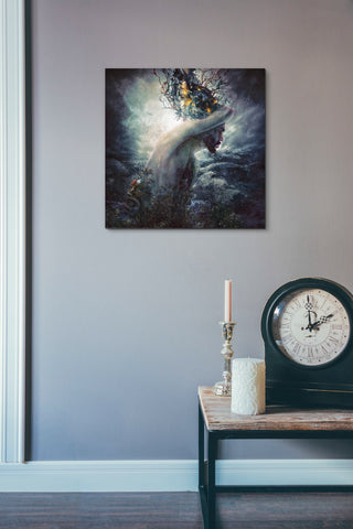 Image of 'Charade' by Mario Sanchez Nevado, Canvas Wall Art,18x18