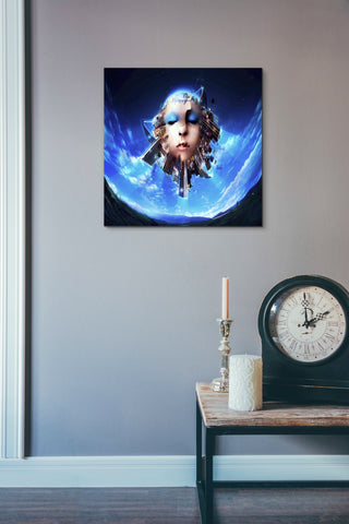 Image of 'City of Light' by Mario Sanchez Nevado, Canvas Wall Art,18x18