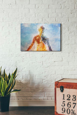 Image of 'Two Worlds' by Mario Sanchez Nevado, Canvas Wall Art,18x26