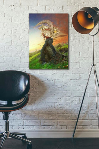 Image of 'Afraid of Monsters' by Mario Sanchez Nevado, Canvas Wall Art,18x26