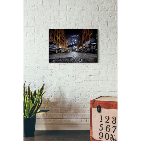 Image of 'DUMBO, New York City' by Nicklas Gustafsson, Canvas Wall,18x26