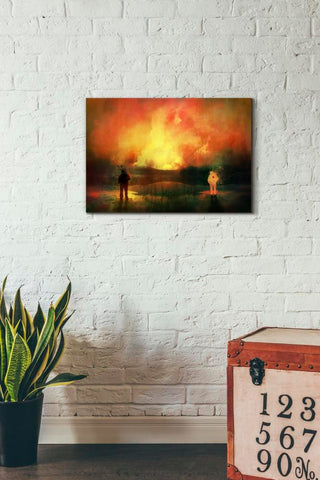 Image of 'Roads' by Mario Sanchez Nevado, Canvas Wall Art,18x26