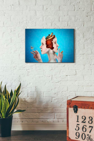 Image of 'Turning Point' by Mario Sanchez Nevado, Canvas Wall Art,18x26