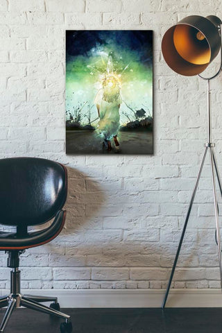 Image of 'Your Troubles Are Over' by Mario Sanchez Nevado, Canvas Wall Art,18x26