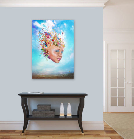 Image of 'Muse' by Mario Sanchez Nevado, Canvas Wall Art,18x26