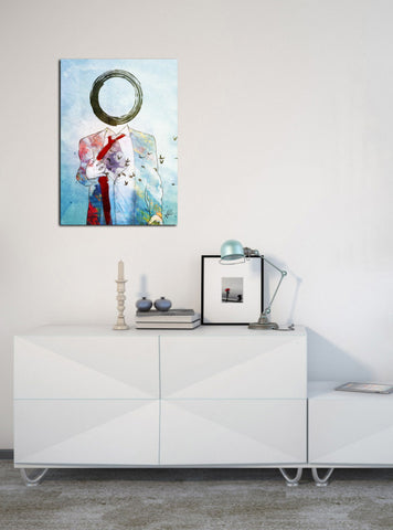 Image of 'Zero' by Mario Sanchez Nevado, Canvas Wall Art,18x26