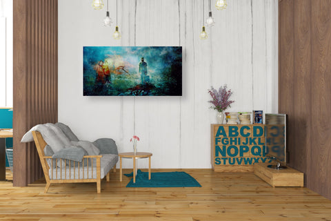 Image of 'Grief' by Mario Sanchez Nevado, Canvas Wall Art,20x40