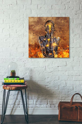 Image of 'Through Ashes Rise' by Mario Sanchez Nevado, Canvas Wall Art,26x26