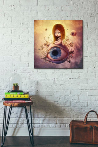 Image of 'Big Brother Sin' by Mario Sanchez Nevado, Canvas Wall Art,26x26