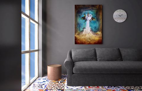 Image of 'Emperor of Nothing' by Mario Sanchez Nevado, Canvas Wall Art,26x40
