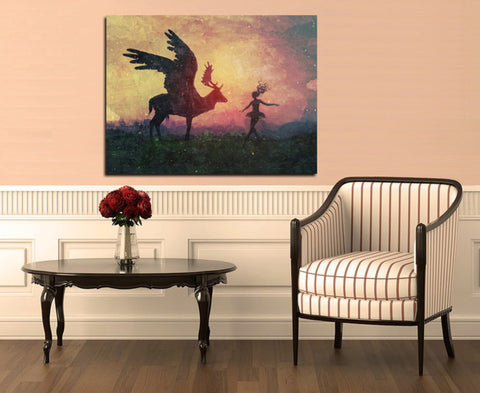 Image of 'The Dancers' by Mario Sanchez Nevado, Canvas Wall Art,28x40