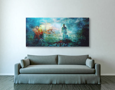 Image of 'Grief' by Mario Sanchez Nevado, Canvas Wall Art,30x60