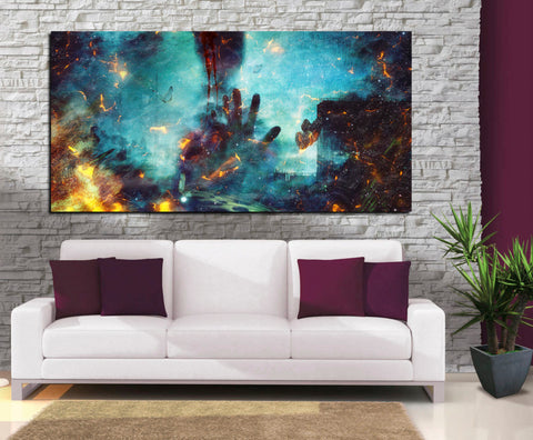 Image of 'Between Life & Death' by Mario Sanchez Nevado, Canvas Wall Art,30x60