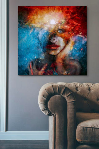 Image of 'Dethroned' by Mario Sanchez Nevado, Canvas Wall Art,37x37