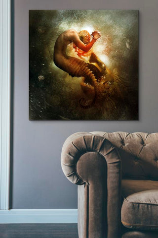 Image of 'Wanderer' by Mario Sanchez Nevado, Canvas Wall Art,37x37