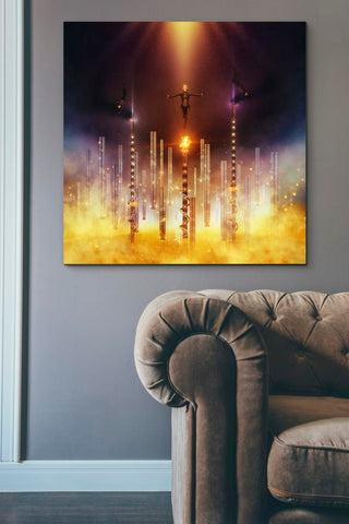 Image of 'Prometheus' by Mario Sanchez Nevado, Canvas Wall Art,37x37
