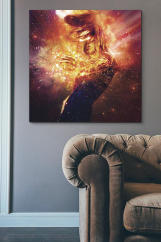 Image of 'Magic' by Mario Sanchez Nevado, Canvas Wall Art,37x37