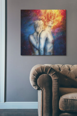 Image of 'Almost A Dance' by Mario Sanchez Nevado, Canvas Wall Art,37x37