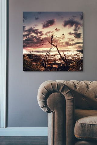 Image of 'King For A Day' by Mario Sanchez Nevado, Canvas Wall Art,37x37