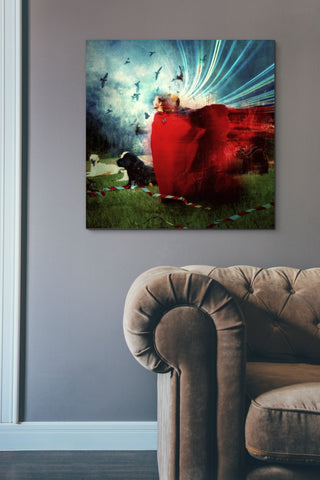 Image of 'The Strange Blind Sensation' by Mario Sanchez Nevado, Canvas Wall Art,37x37