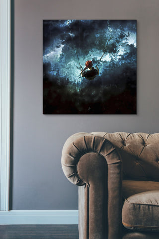 Image of 'Travel is Dangerous' by Mario Sanchez Nevado, Canvas Wall Art,37x37