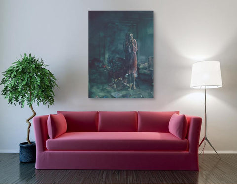 Image of 'At Night' by Mario Sanchez Nevado, Canvas Wall Art,40x54