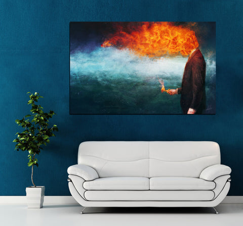 Image of 'Deep' by Mario Sanchez Nevado, Canvas Wall Art,40x60