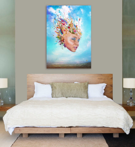 Image of 'Muse' by Mario Sanchez Nevado, Canvas Wall Art,40x60