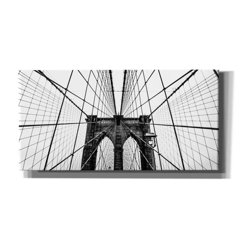 Image of 'Brooklyn Bridge Web' by Nicklas Gustafsson Canvas Wall Art
