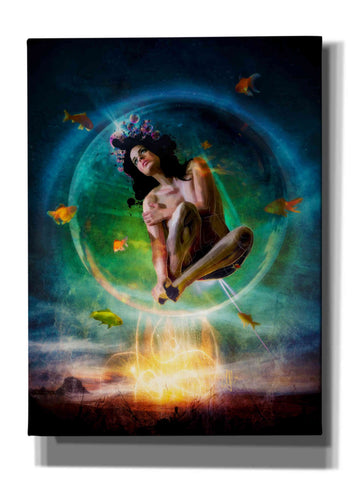 Image of 'A Noise Severe' by Mario Sanchez Nevado, Canvas Wall Art,Size A Portrait