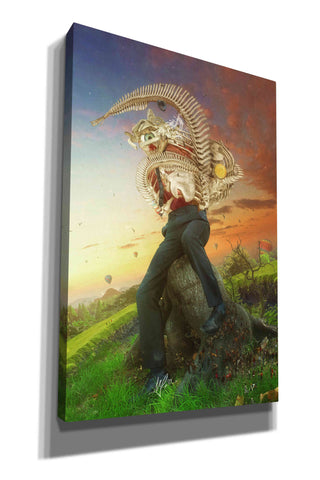 Image of 'Afraid of Monsters' by Mario Sanchez Nevado, Canvas Wall Art,Size A Portrait
