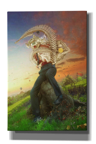 Image of 'Afraid of Monsters' by Mario Sanchez Nevado, Canvas Wall Art,Size A Portrait