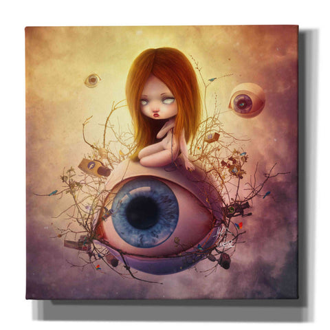 Image of 'Big Brother Sin' by Mario Sanchez Nevado, Canvas Wall Art,Size 1 Square