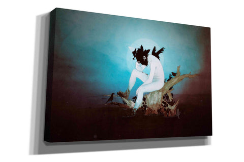 Image of 'Black Lake' by Mario Sanchez Nevado, Canvas Wall Art,Size A Landscape