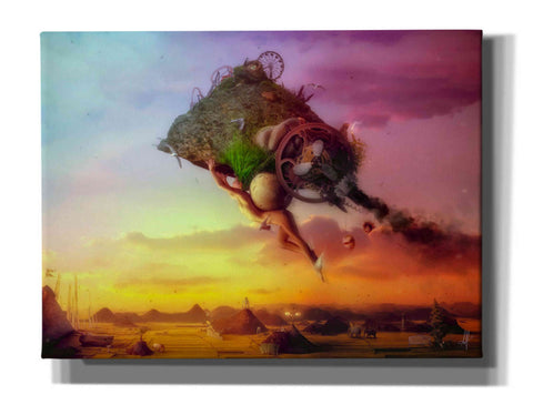Image of 'The Carnival is Over' by Mario Sanchez Nevado, Canvas Wall Art,Size A Landscape