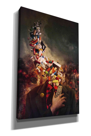 Image of 'Comfortably Numb' by Mario Sanchez Nevado, Canvas Wall Art,Size A Portrait
