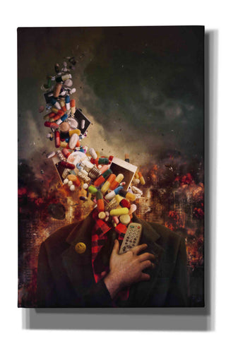 Image of 'Comfortably Numb' by Mario Sanchez Nevado, Canvas Wall Art,Size A Portrait