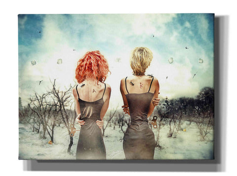 Image of 'Conversation' by Mario Sanchez Nevado, Canvas Wall Art,Size B Landscape