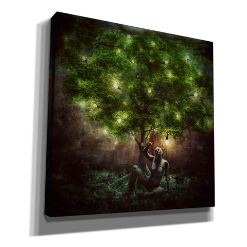 Image of 'Dear Darkness' by Mario Sanchez Nevado, Canvas Wall Art,Size 1 Square