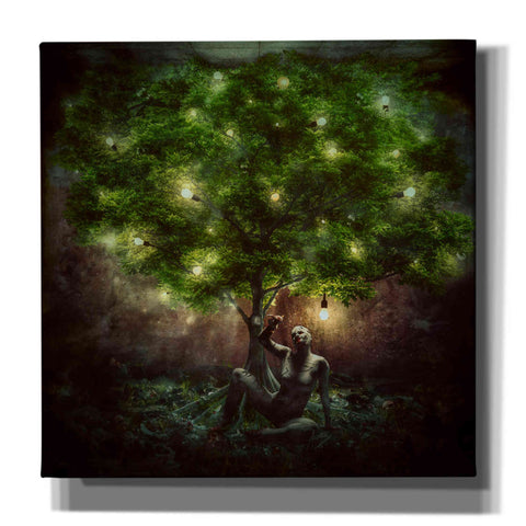 Image of 'Dear Darkness' by Mario Sanchez Nevado, Canvas Wall Art,Size 1 Square