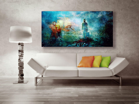 Image of 'Grief' by Mario Sanchez Nevado, Canvas Wall Art,Size 2 Landscape