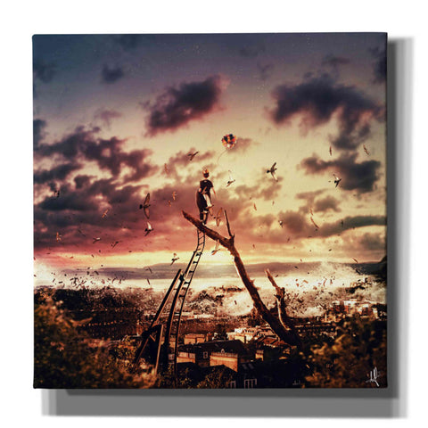 Image of 'King For A Day' by Mario Sanchez Nevado, Canvas Wall Art,Size 1 Square