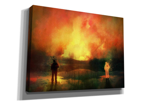 Image of 'Roads' by Mario Sanchez Nevado, Canvas Wall Art,Size B Landscape